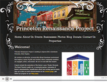 Tablet Screenshot of princetonrenaissanceproject.org